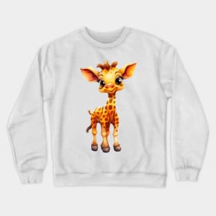 Baby Giraffe Crewneck Sweatshirt